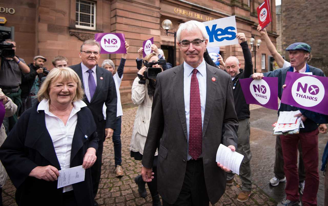 Who is Alistair Darling’s wife Margaret Vaughan?