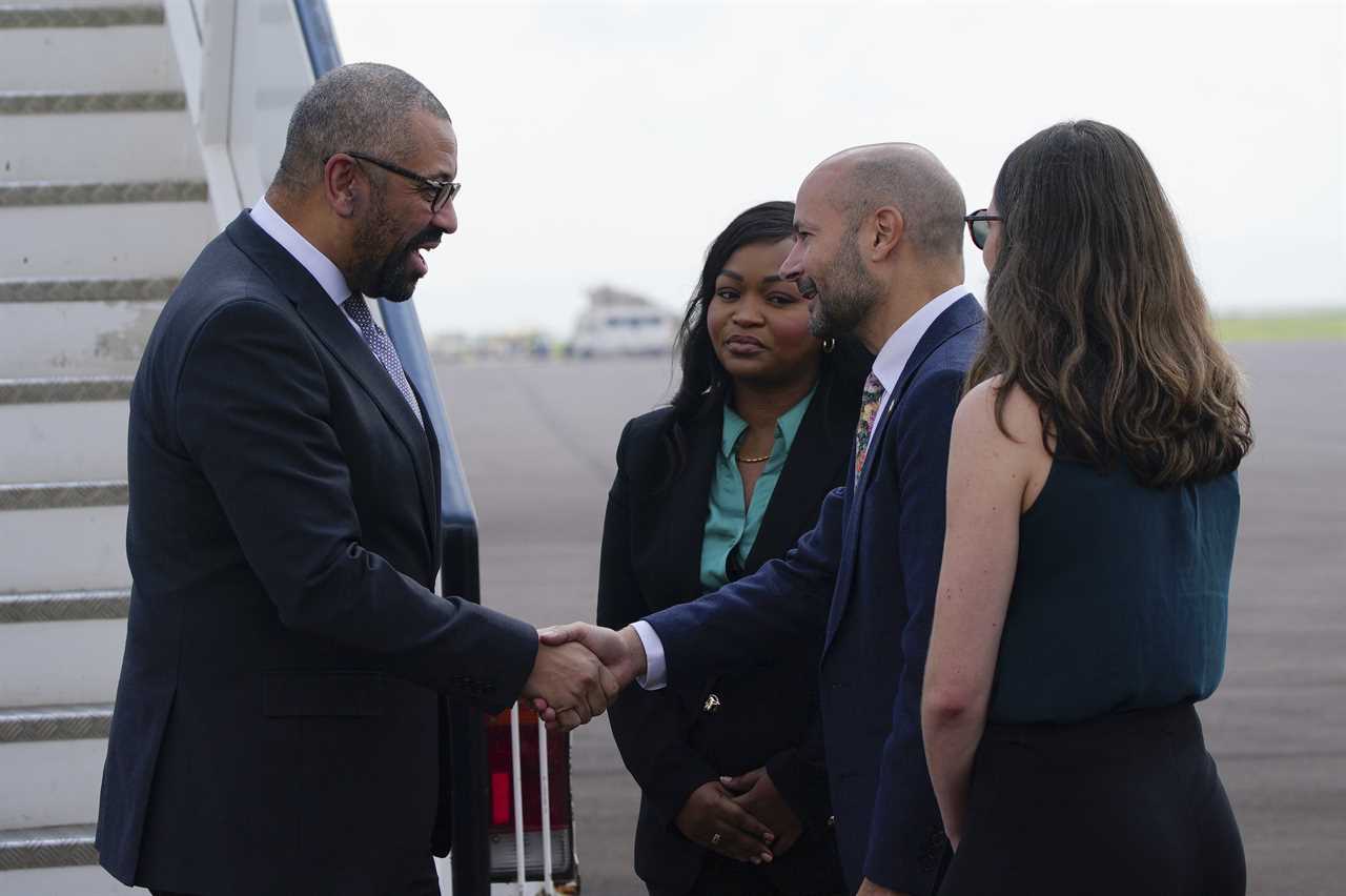 Home Secretary James Cleverly Signs Deportation Deal in Rwanda