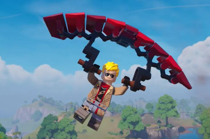 How to Craft a Glider in Lego Fortnite