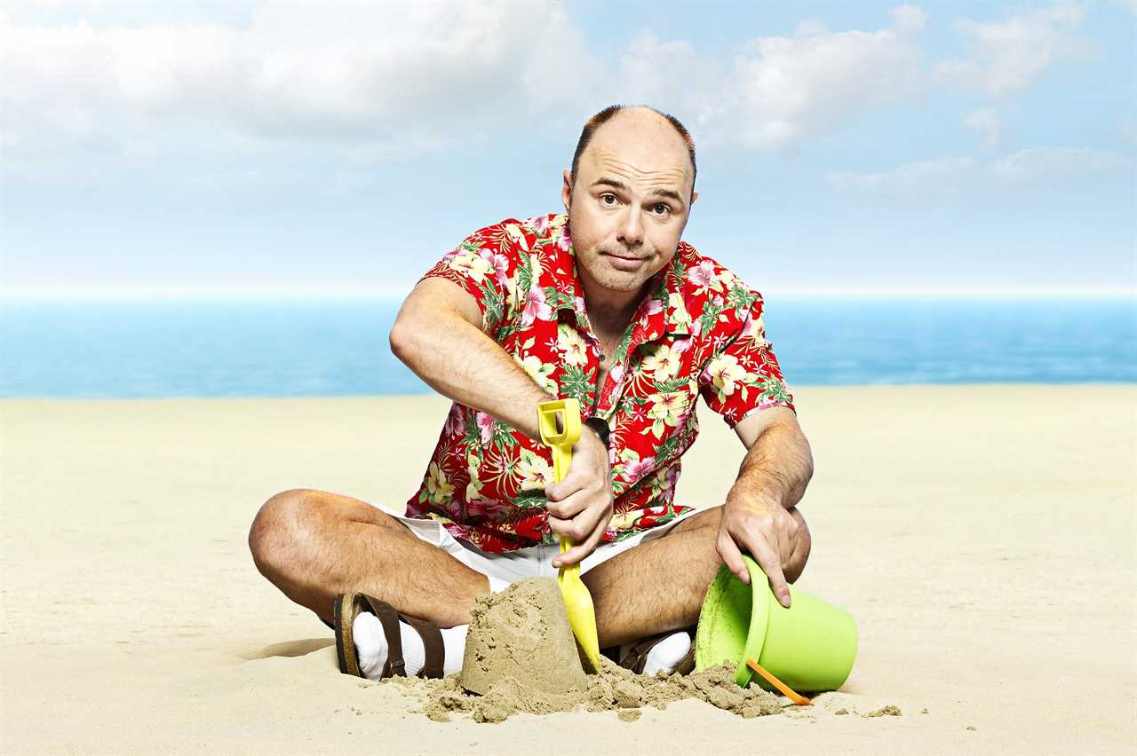 Karl Pilkington presented the series An Idiot Abroad