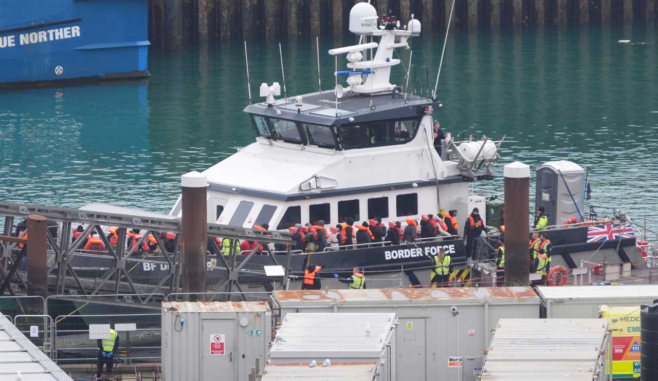 Record Surge in Small Boat Crossings on Easter Sunday