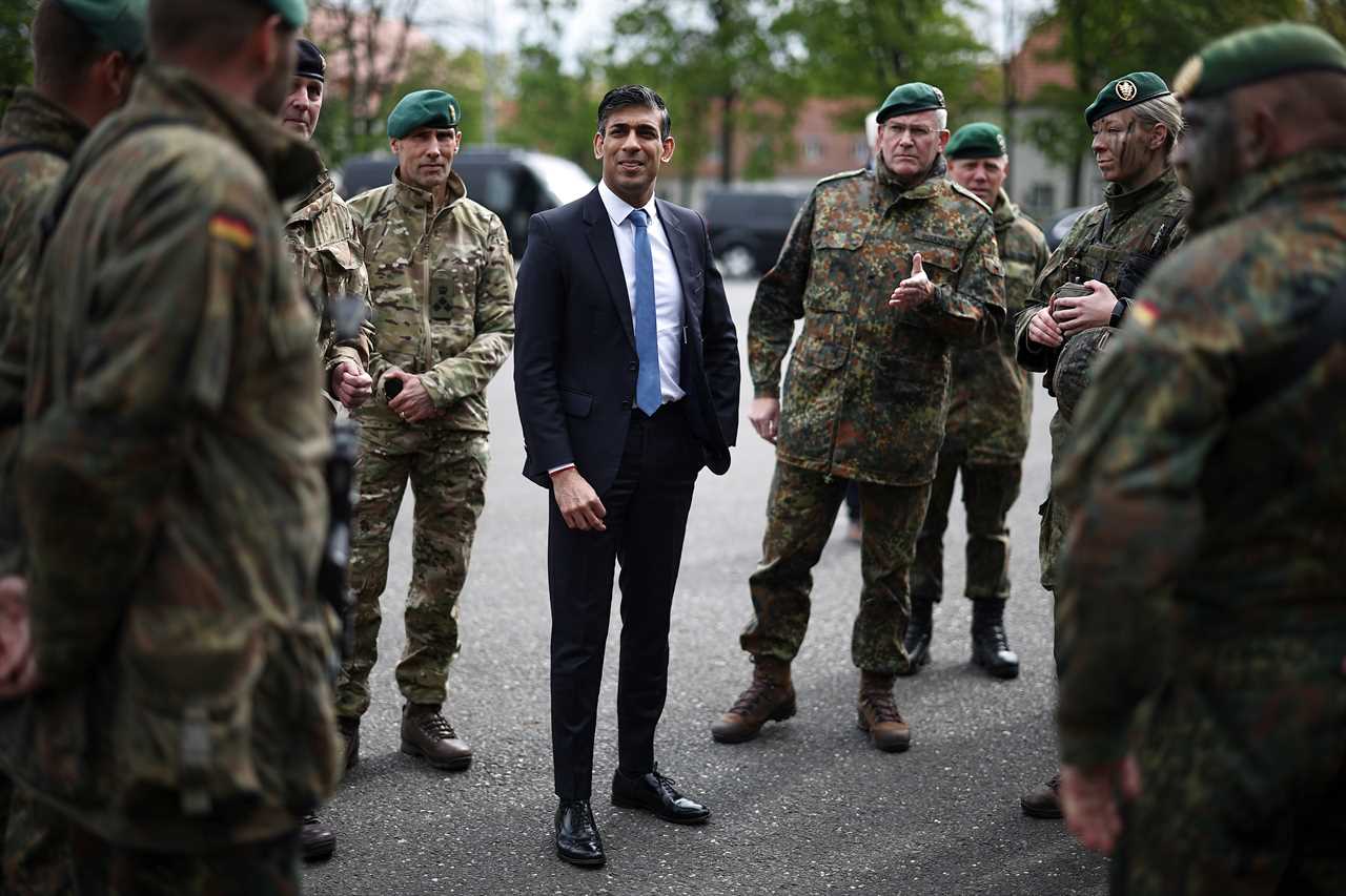 Rishi Sunak pledges to boost defence spending and cut taxes