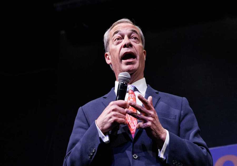 Police Shut Down Right-Wing Conference During Nigel Farage's Speech