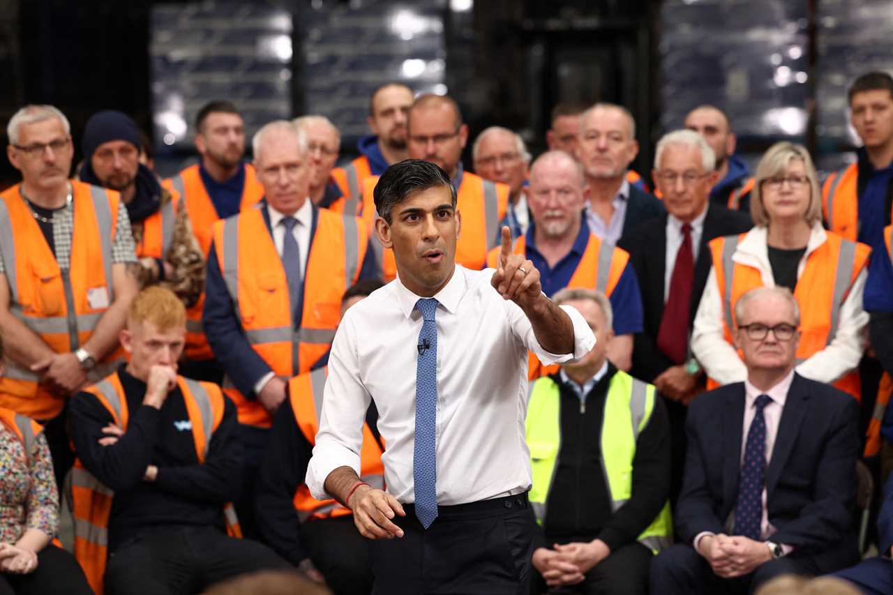 Rishi Sunak accuses Starmer of tax hikes and pension raids as election campaign kicks off