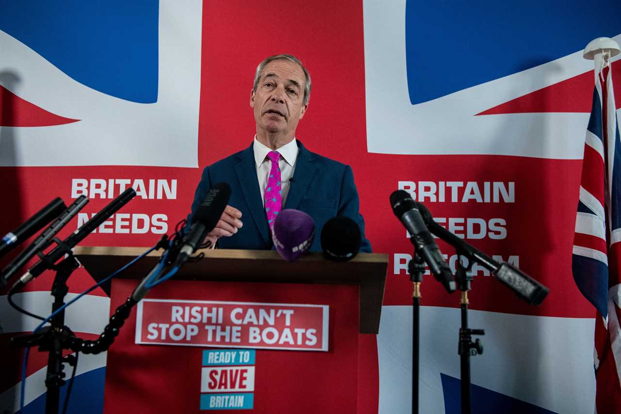 BBC presenter apologises for calling Nigel Farage's language 'inflammatory'