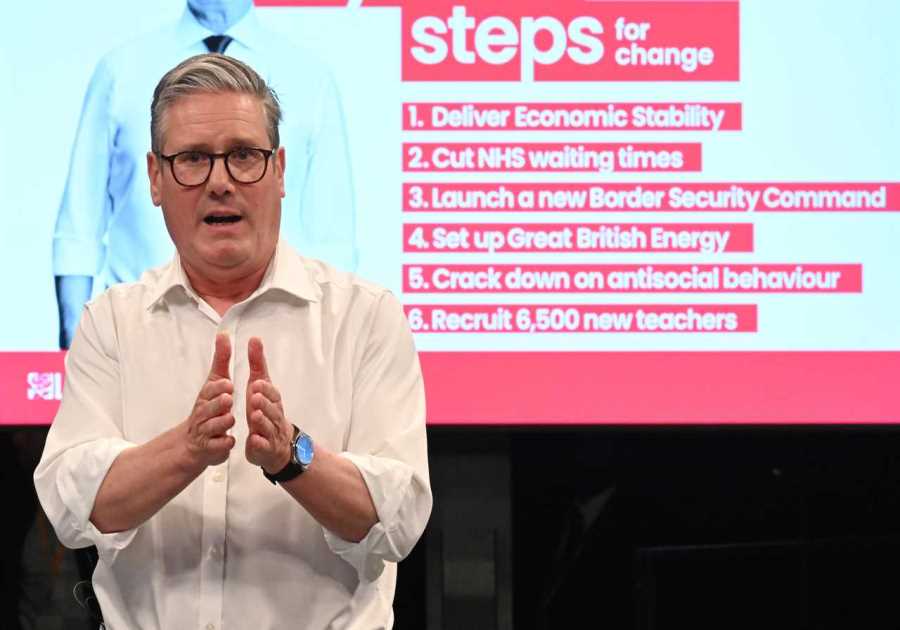 Sir Keir Starmer denies flip-flopping after unveiling new campaign pledges