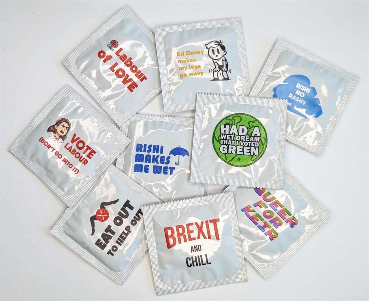 Special range of condoms launched for UK general election campaign