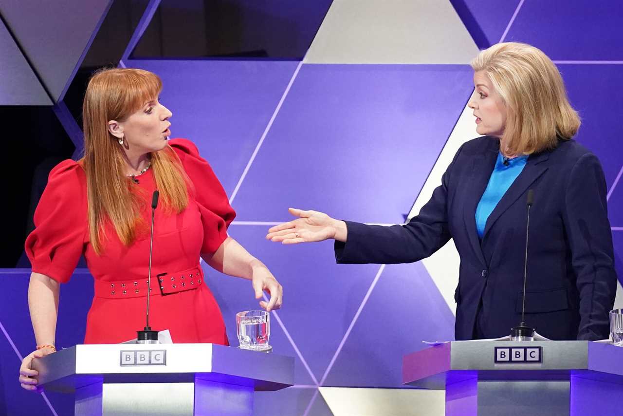 Five Fiercest Moments from Penny Mordaunt and Angela Rayner's Blazing TV Debate