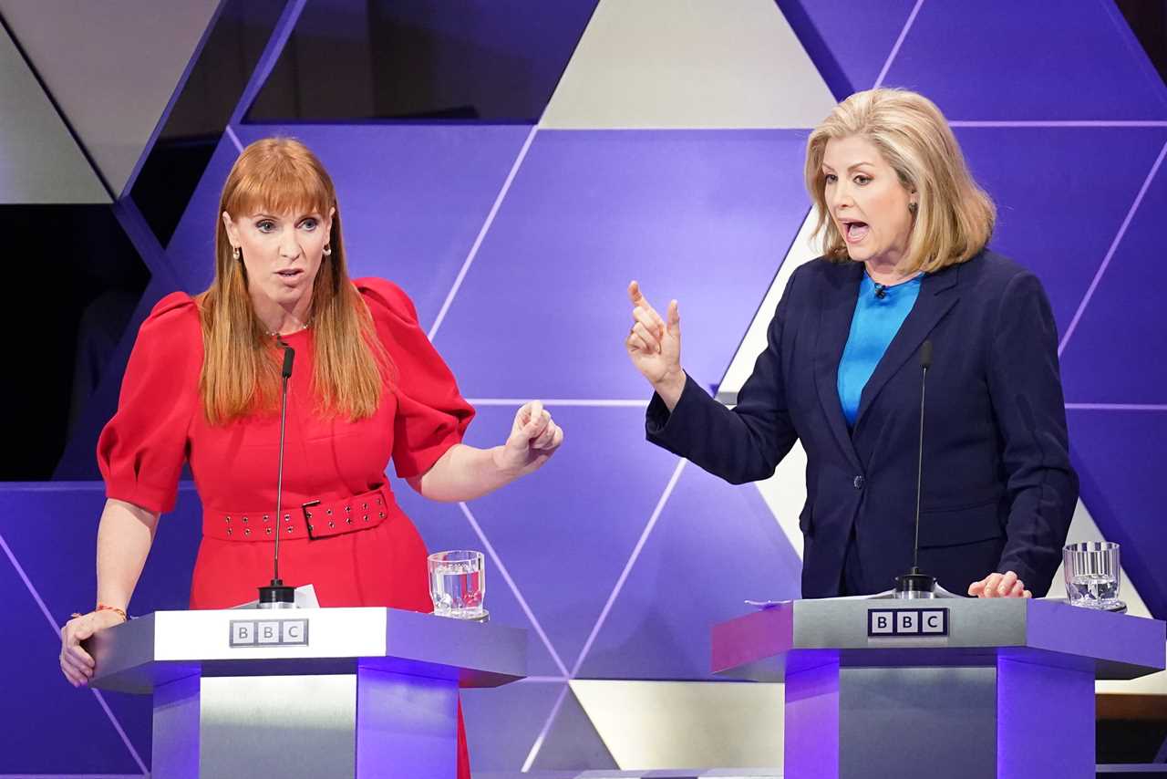 Five Fiercest Moments from Penny Mordaunt and Angela Rayner's Blazing TV Debate