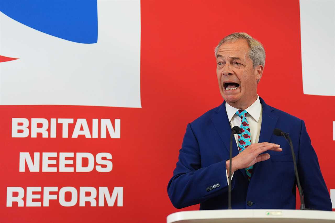 Nigel Farage Claims Reform UK is the Main Challenger to Labour as Tories Lose Voters