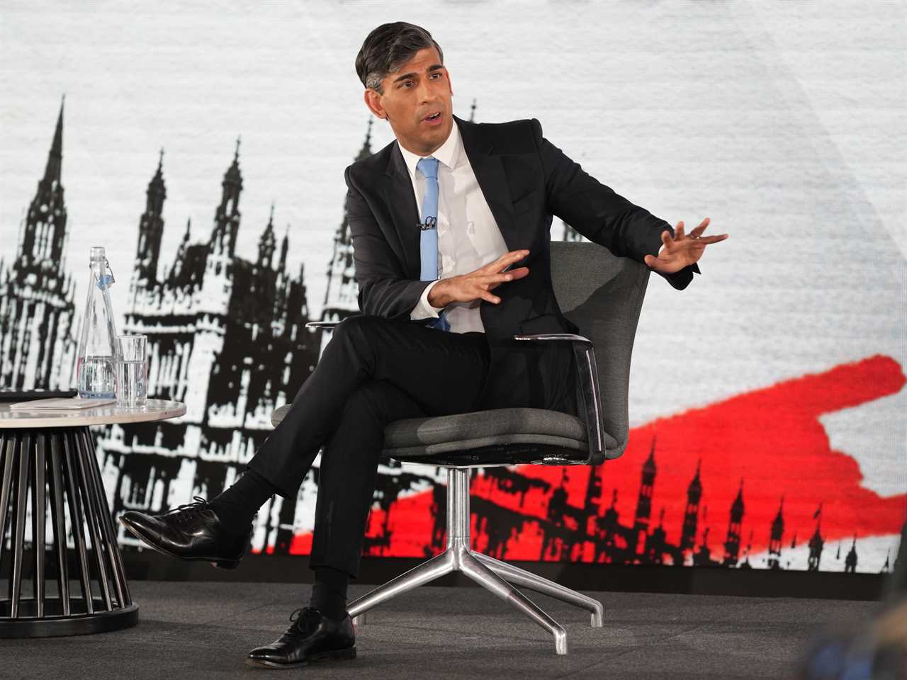 Rishi Sunak accuses Keir Starmer of hiding plans that will harm Brits