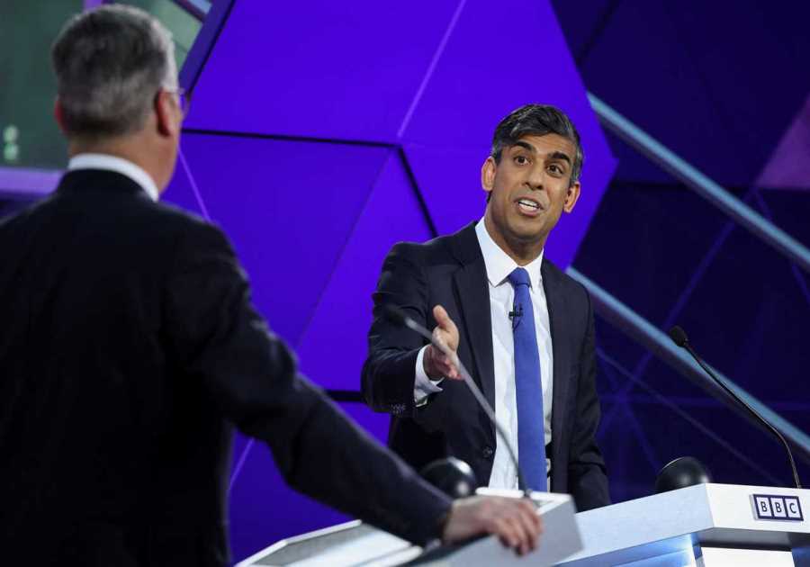 Rishi Sunak accuses Labour of bankrupting the country and warns of higher taxes under Keir Starmer