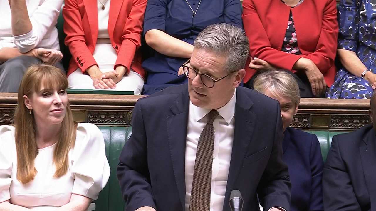 Keir Starmer’s new ‘red’ parliament sits for the first time – as Rishi Sunak warns PM he faces ‘formidable task’