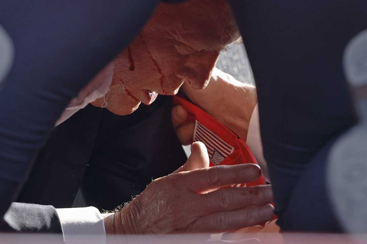 Donald Trump Raises Fist and Demands 'Let Me Get My Shoes' During Rally Shooting