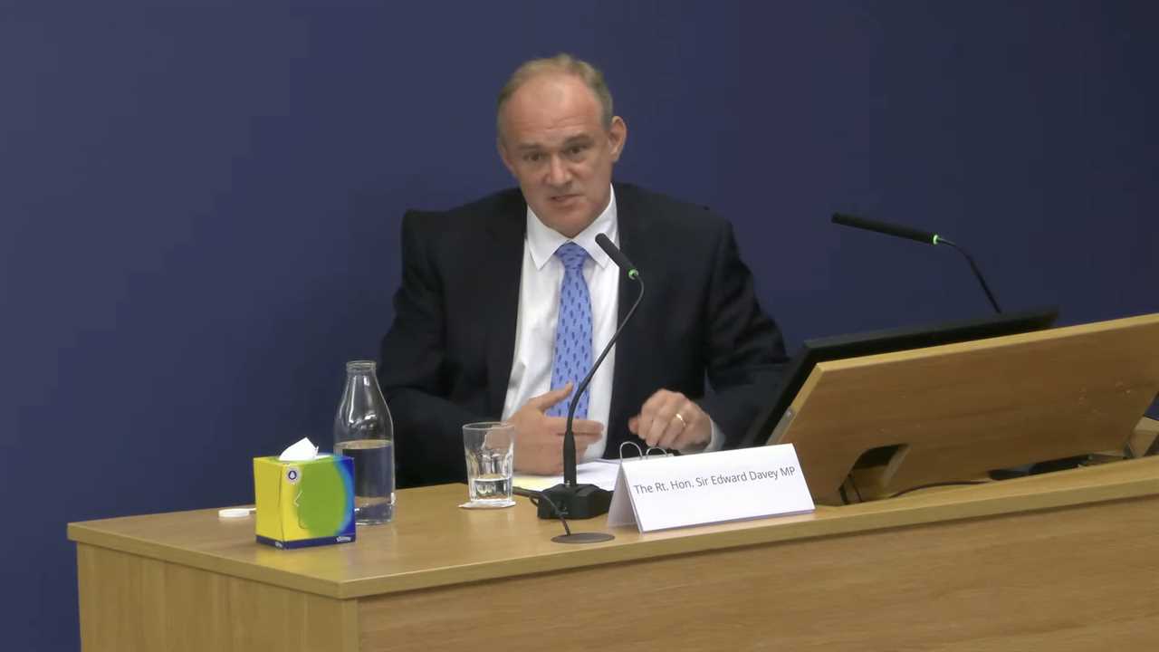 Sir Ed Davey apologises for ‘poorly judged’ refusal to meet Post Office campaigner Sir Alan Bates 14 years ago