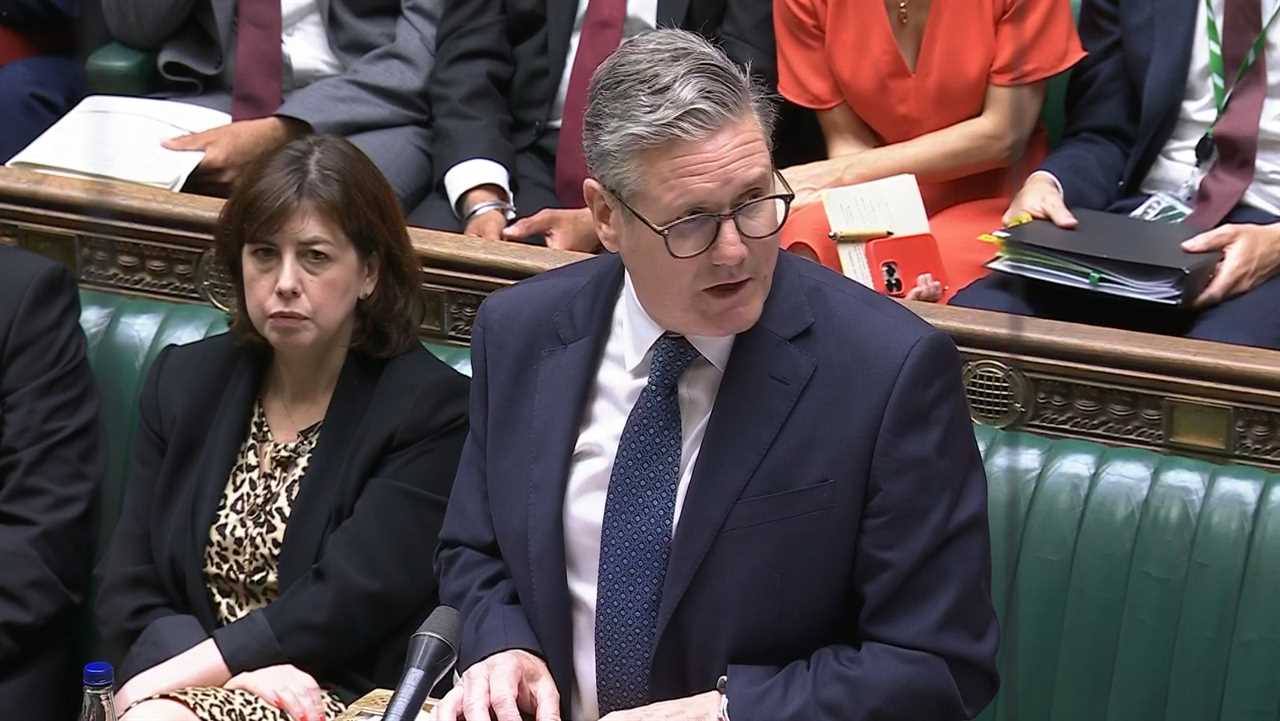 Keir Starmer defends child benefit saga suspension in fiery first PMQs