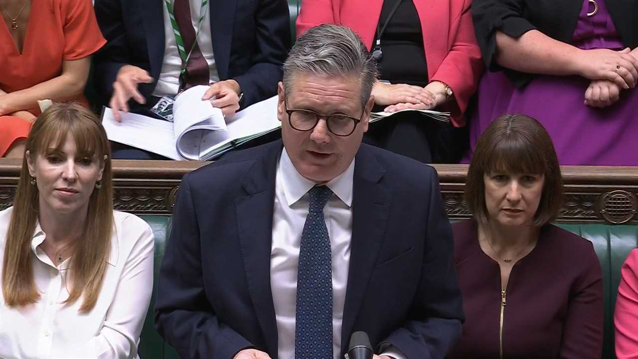 Keir Starmer defends child benefit saga suspension in fiery first PMQs