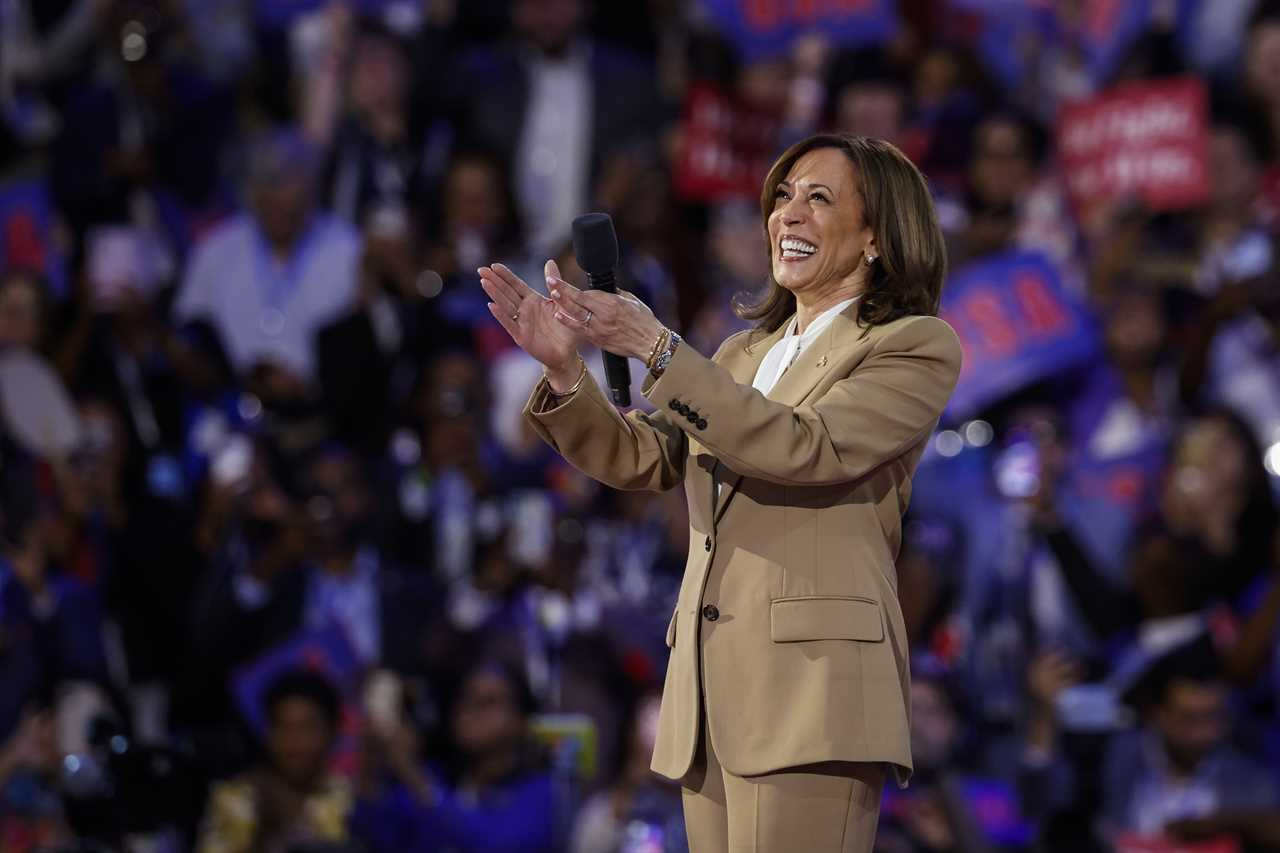 Kamala Harris Makes Surprise Appearance at Democratic National Convention