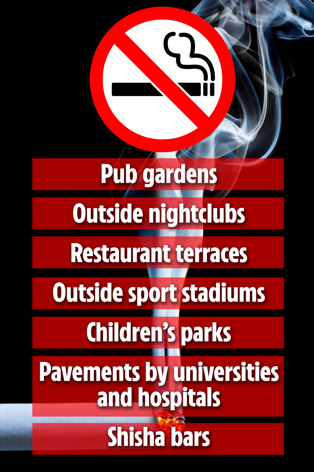 Smoking to be Banned from Pub Gardens in Tougher Tobacco and Vapes Bill