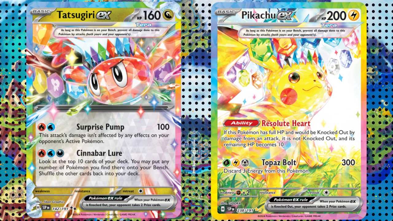 Pokémon TCG Surging Sparks Set: Exclusive First Look at New Powerful Cards