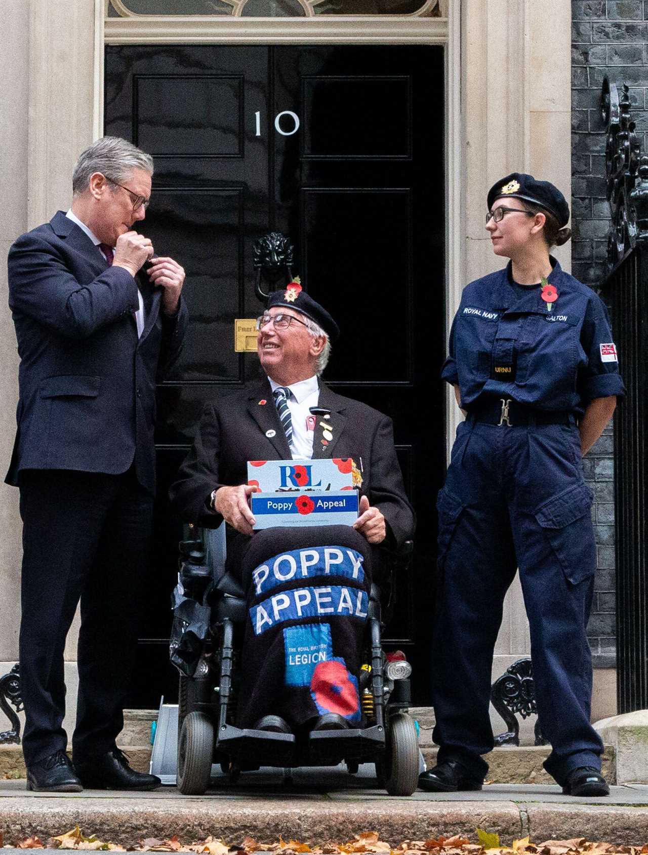 Keir Starmer's Historic Gesture: Supporting the Poppy Appeal before Cabinet Meeting