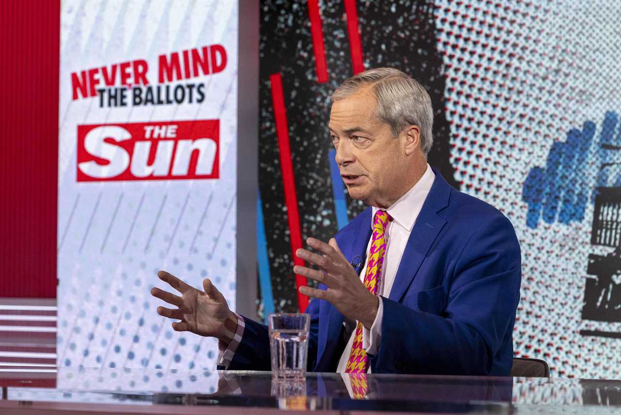 Nigel Farage slams justice system for targeting middle-aged Facebook trolls over violent thugs