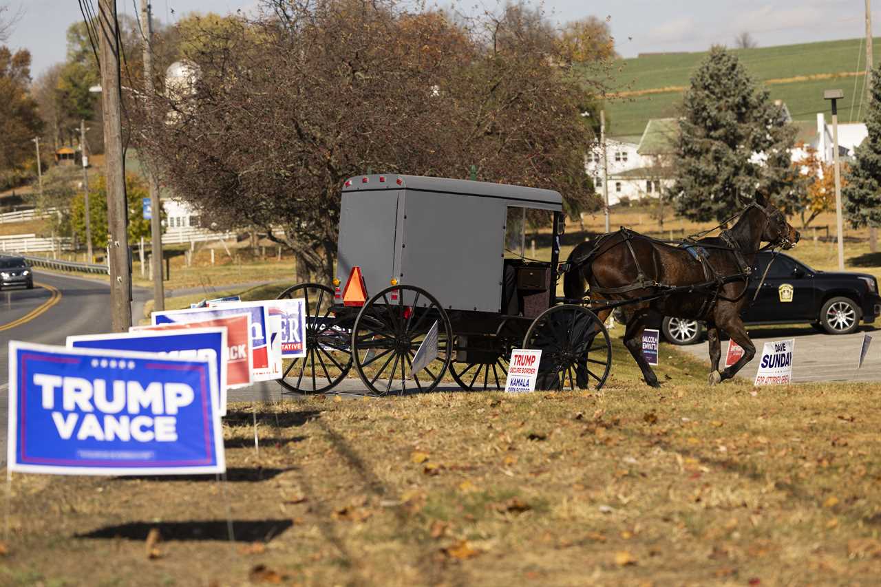 Amish voters could tip election-winning swing state Pennsylvania for Trump