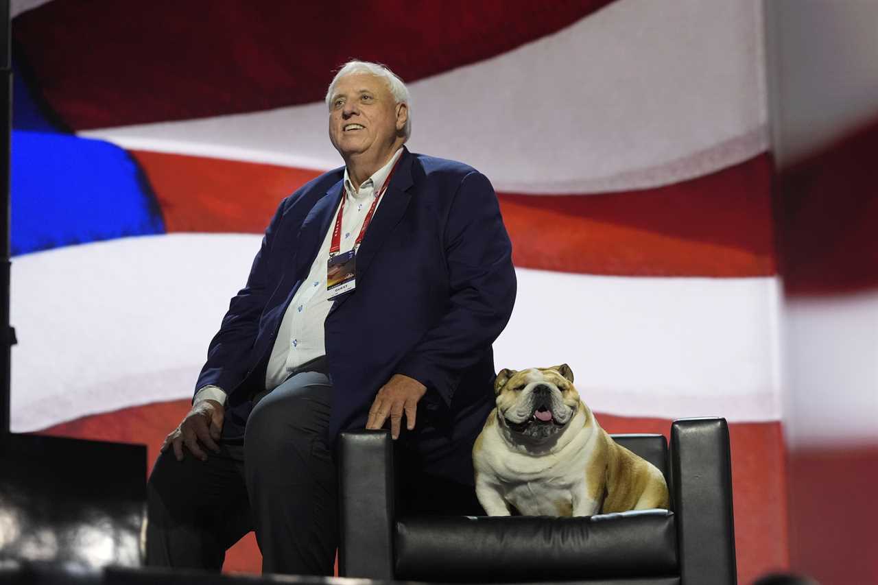 Gov Jim Justice's Beloved Babydog Becomes the Senate's Newest Pet