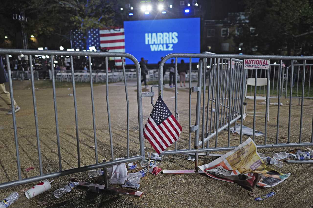 Inside Harris’ election night as Dems faced defeat: crying guests, aides sent home & hiding in VP mansion