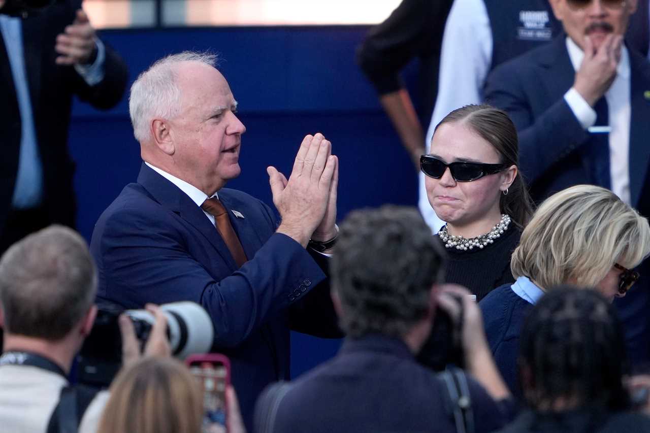 Tim Walz's Daughter Criticizes America for Kamala Harris' Loss