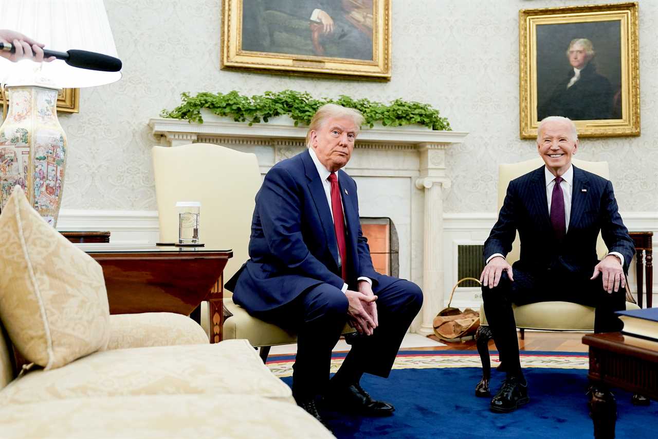 Donald Trump's Body Language in White House Meeting with Joe Biden Reveals Power Struggle