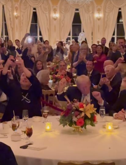 Trump and Musk spotted dancing to YMCA at Mar-a-Lago Thanksgiving bash