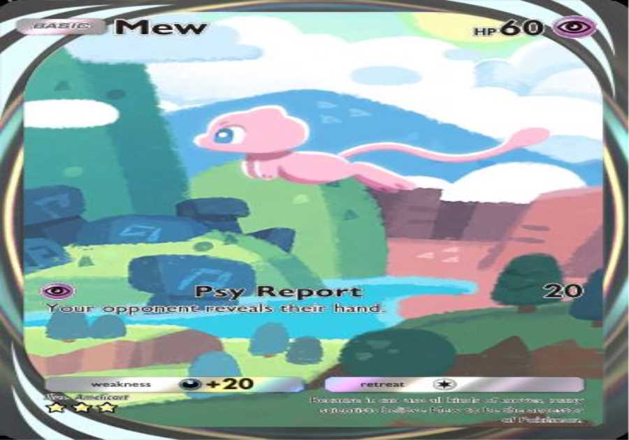 Pokémon TCG Pocket: How to Get the Elusive Mew Card