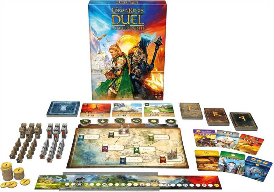 The Lord of the Rings: Duel for Middle-earth - A Board Game Review