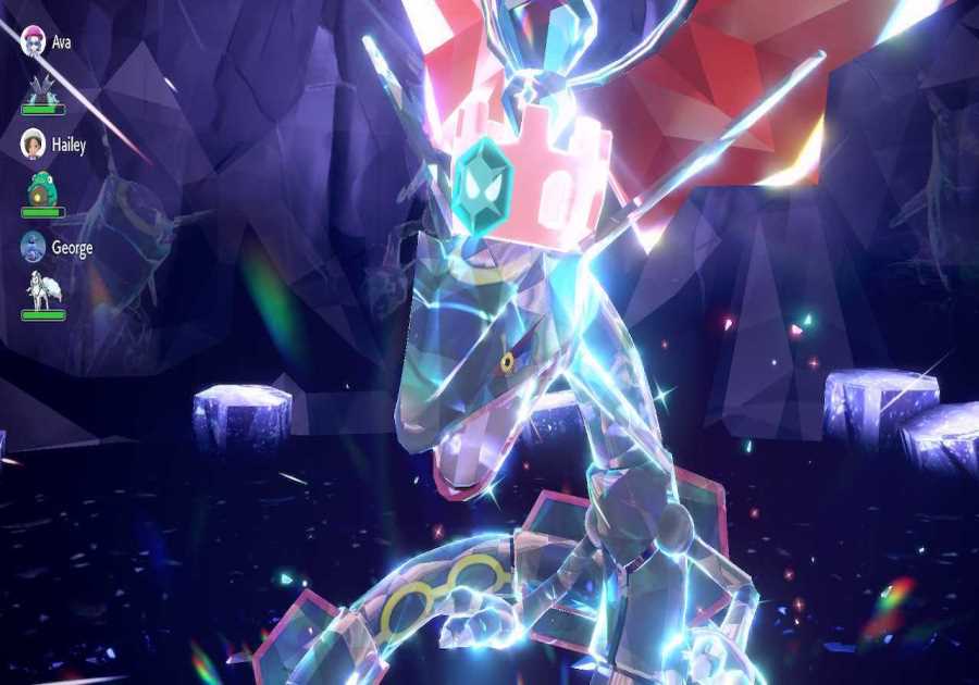 Pokémon fans can grab a shiny Rayquaza for the first time on Nintendo Switch in new raid battles