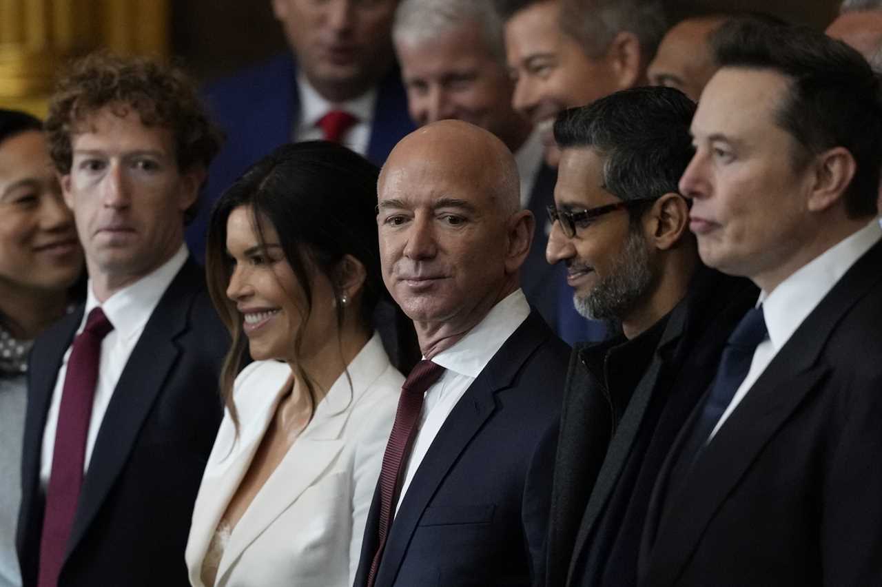 Jeff Bezos’ fiancee Lauren Sanchez’s inauguration outfit sparks online backlash