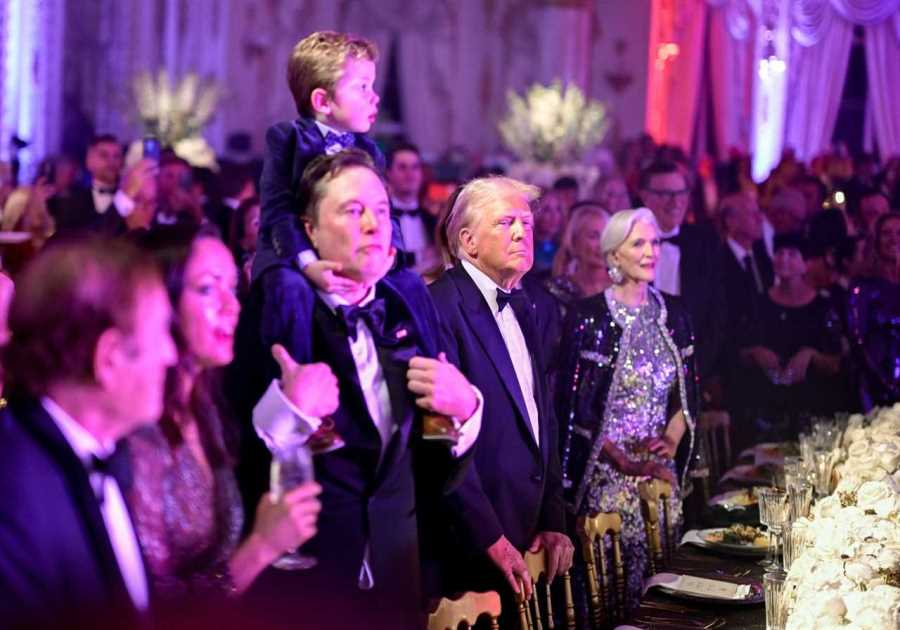 Elon Musk celebrates New Year at Trump’s star-studded Mar-a-Lago bash