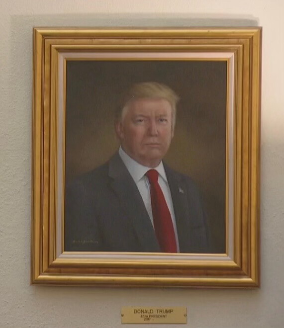 Controversial Trump Portrait to Be Removed from US State Capitol