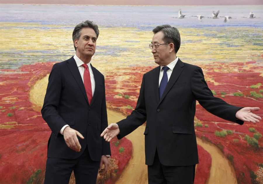 Ed Miliband pushes Net Zero message in China but keeps carbon emissions secret