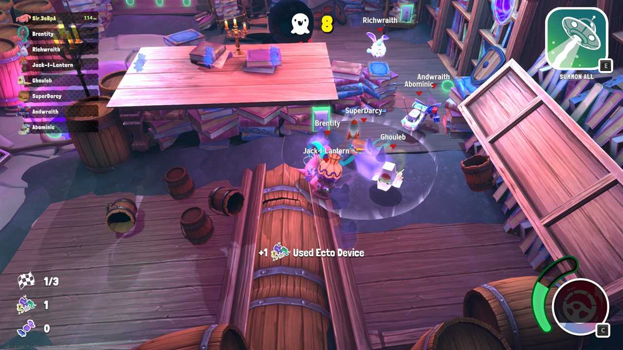 Exploring Polterguys: Possession Party - A Spirited Multilayer Game Experience