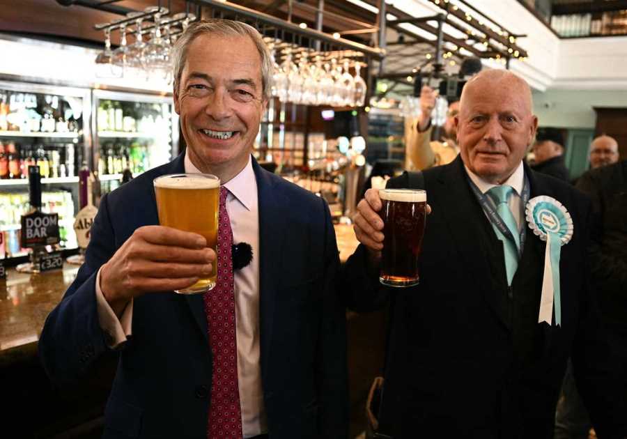 Farage Vows to Persist with Alcohol Despite Reform's Projected Election Surge