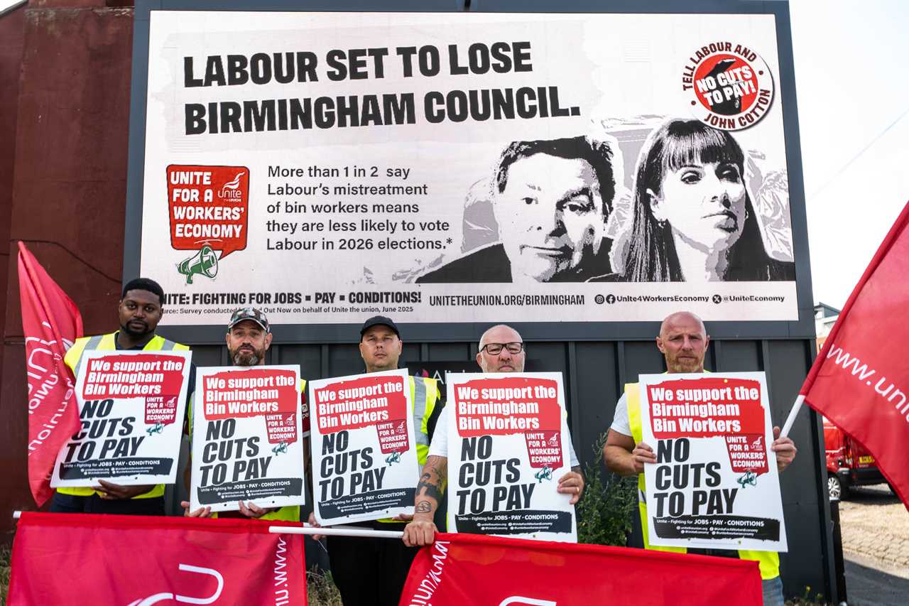 Labour Funding at Risk as Union Suspends Angela Rayner Amid Bin Strike Dispute