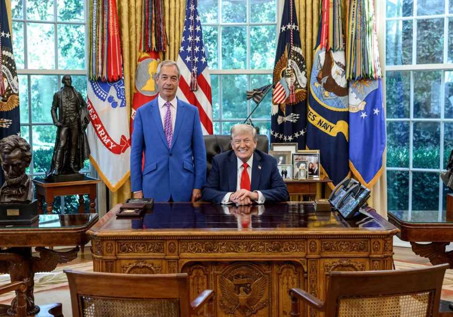 Nigel Farage's Oval Office Visit Sparks Debate on Free Speech and Authoritarianism